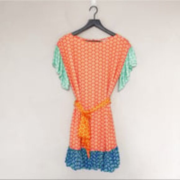 Ella Mae Tie Waist Floral - Picture 3 of 4